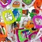 RADYAN; Halloween Toy Assortment 72pc Assorted Party & Teal Pumpkin Novelties; Category:Spring Toys & Activities; Image:3